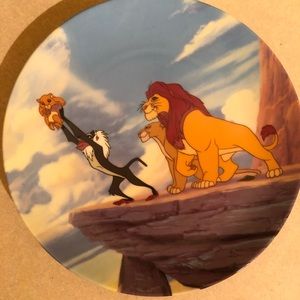 Lion King 1994 Commemorating Plate